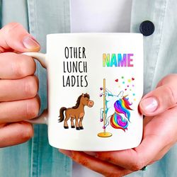 lunch lady mug, other lunch ladies, back to school mug, lunch lady gift, funny lunch