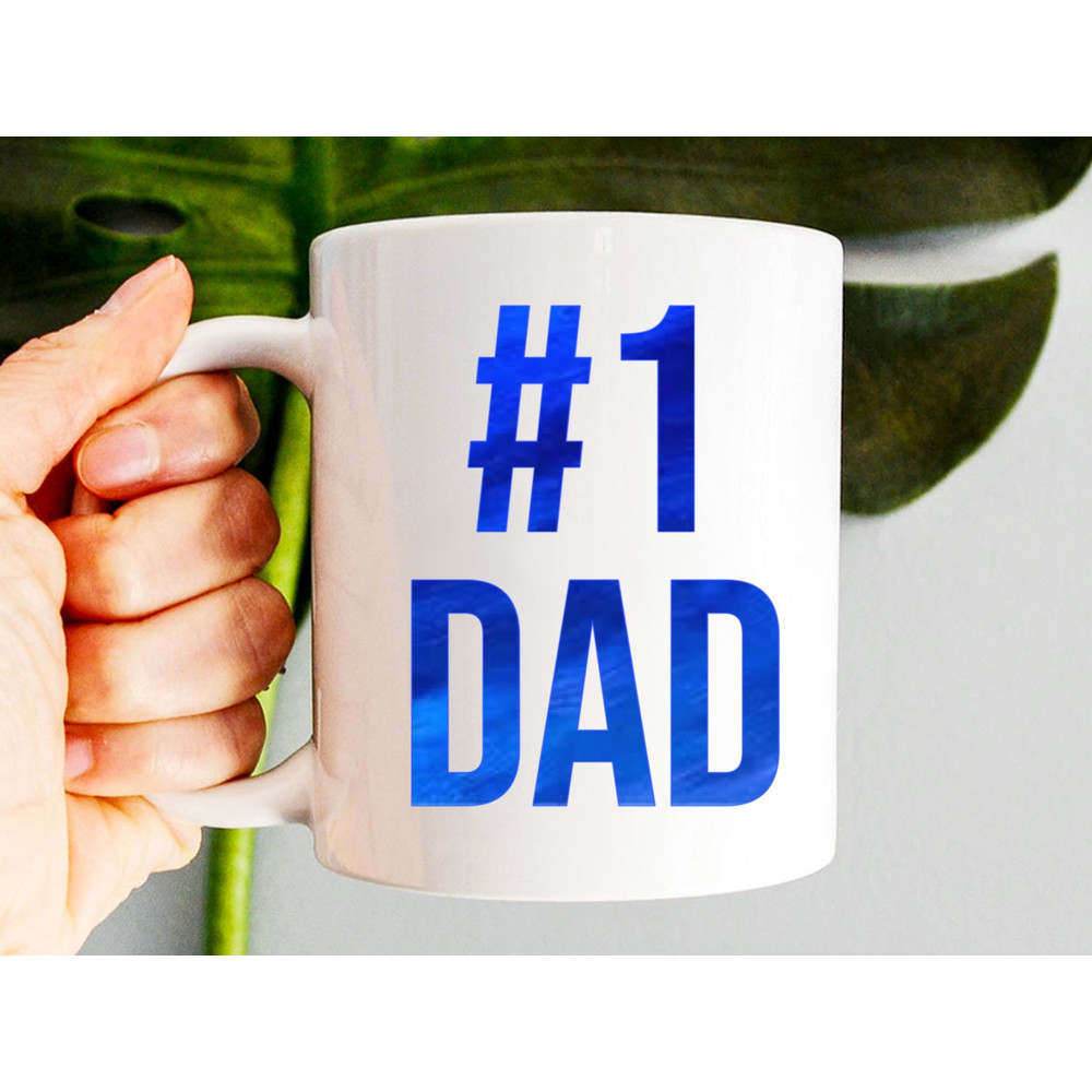 Number 1 Dad Mug, Fathers Day Mug, Funny Dad Mug, Daddy Mug, Best Dad Ever, Gift For Dad, Present, Mug For Dad, Fathers Day Gifts, No 1 Dad - 2.jpg
