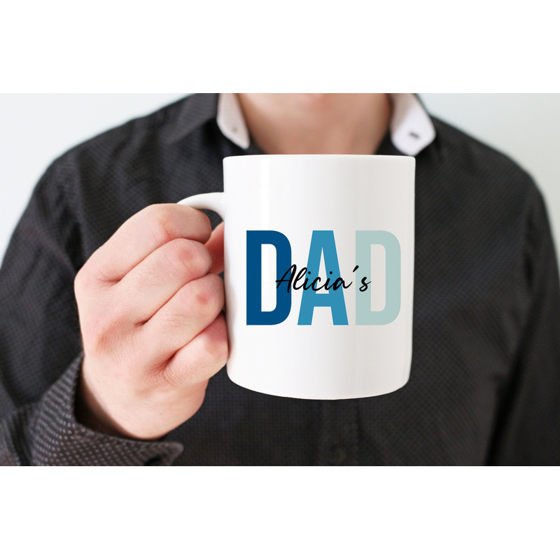 Personalized Dad Mug, Father's Day Mug, Gift For Dad, Custom Gift For Dad, Father's Day Gift From Daughter, Personalized Daddy Mug - 2.jpg