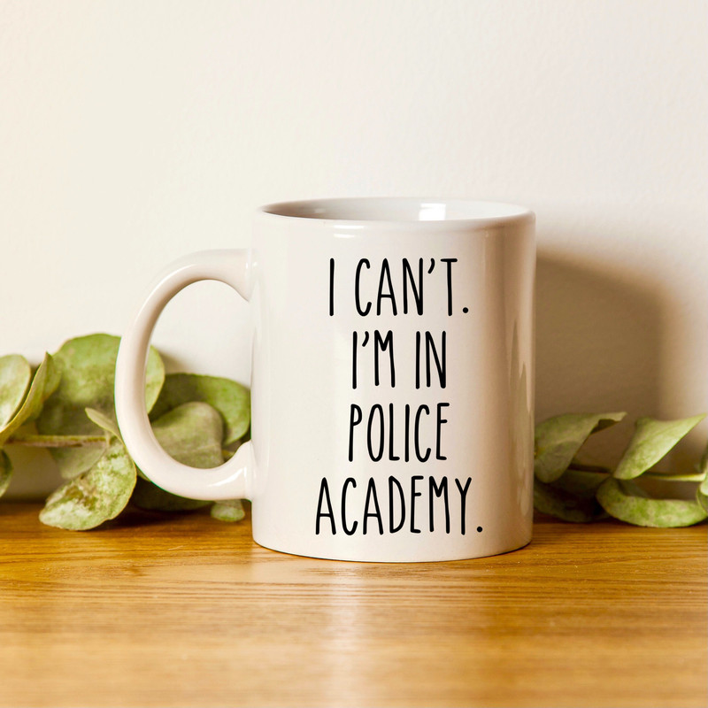 Police Academy Graduation Gift, Police Academy Mug, New Law Officer Gift, Congratulations Funny Humor, Police Officer Gift, New Cop Mug - 1.jpg