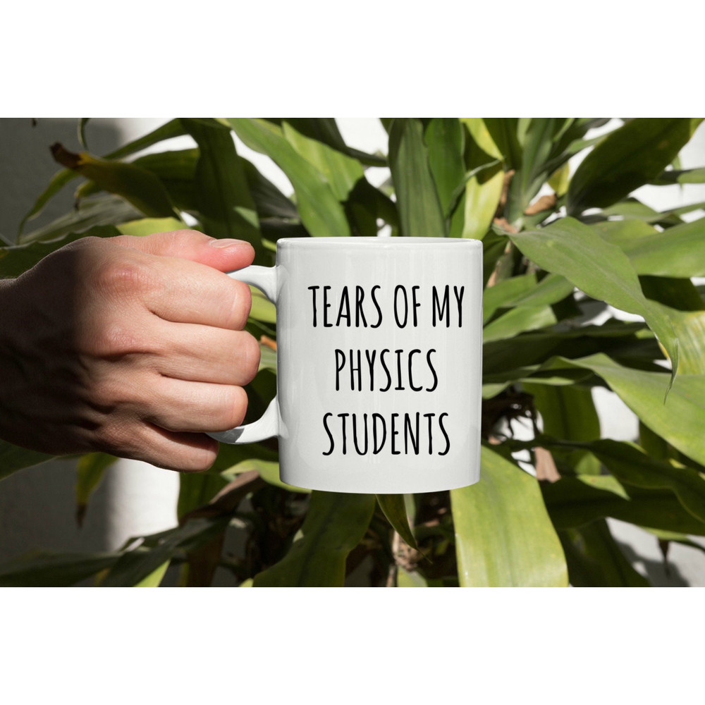 Tears of My Physics Students Mug, Science Mug, Physics Gift, Physics Teacher Mug, Rude Mug, Mugs With Sayings - 1.jpg