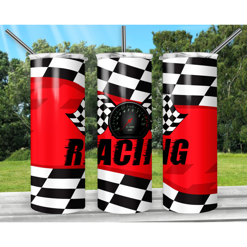 Race Car 20oz Sublimation Tumbler Designs, Cars Straight Skinny Tumbler Wrap PNG, Sublimation Design PNG, Digital Download, PNG-3.jpg