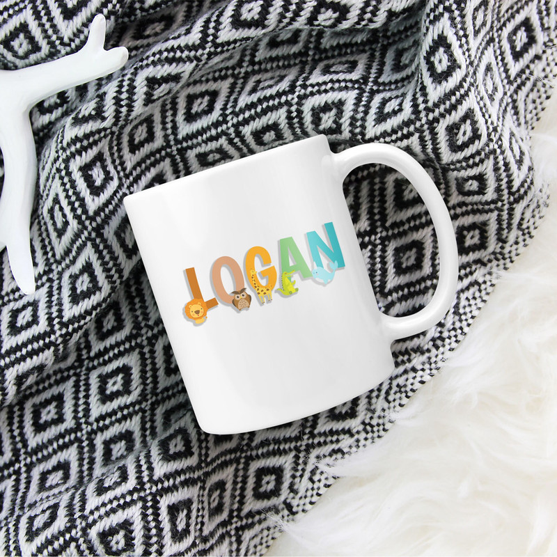 Animal Alphabet Mug, ABC Teacher Kindergarten Mug, Alphabet Mug for Teachers Personalized Gift Coffee Mug, Teacher Coffee Mug  11 oz 15 oz - 1.jpg