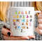 Animal Alphabet Mug, ABC Teacher Kindergarten Mug, Alphabet Mug for Teachers Personalized Gift Coffee Mug, Teacher Coffee Mug  11 oz 15 oz - 3.jpg
