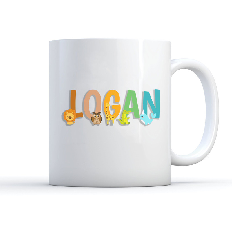 Animal Alphabet Mug, ABC Teacher Kindergarten Mug, Alphabet Mug for Teachers Personalized Gift Coffee Mug, Teacher Coffee Mug  11 oz 15 oz - 4.jpg