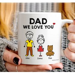 funny personalized coffee mug for dad - ideas fathers day dad birthday gifts cup from