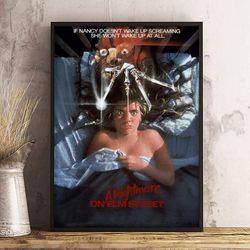 movie poster, film poster, a nightmare on elm street poster, wall art, wall decor, prints, home decor, dreamkiller