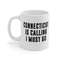 Connecticut Is Calling I Must Go Coffee Mug Microwave and Dishwasher Safe Ceramic Cup Moving To Connecticut Tea Hot Chocolate Gift Mug - 5.jpg