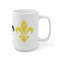 Fleur De Lis Coffee Mug Microwave and Dishwasher Safe Ceramic Cup Mardi Gras Carnival New Orleans Louisiana Catholic Tea Hot Chocolate - 10.jpg