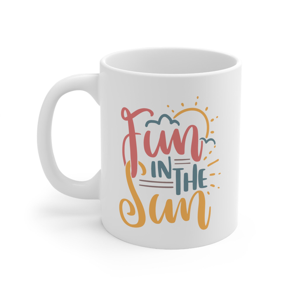 Fun In The Sun Coffee Mug Microwave and Dishwasher Safe Ceramic Cup Sunny Summer Lake House Beach Vacation Decor Tea Cocoa Gifts Mugs - 5.jpg
