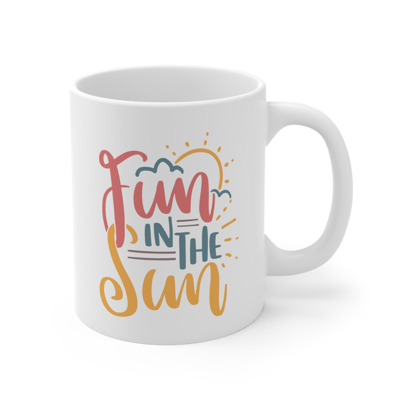 Fun In The Sun Coffee Mug Microwave and Dishwasher Safe Ceramic Cup Sunny Summer Lake House Beach Vacation Decor Tea Cocoa Gifts Mugs - 7.jpg