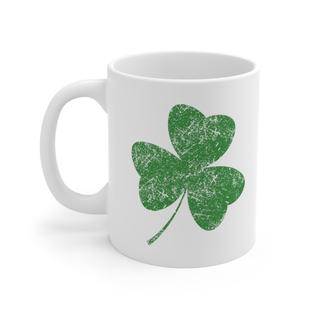 Green Shamrock Coffee Mug  Microwave and Dishwasher Safe Ceramic Cup  Irish St Patrick Day Clover Tea Hot Chocolate Gift - 5.jpg