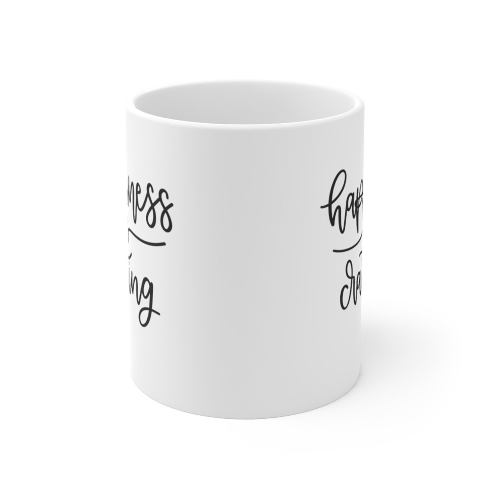 Happiness Is Crafting Coffee Mug Microwave and Dishwasher Safe Ceramic Cup Craft Quilting Knitting Crochet Tea Hot Chocolate Gift Mug - 6.jpg