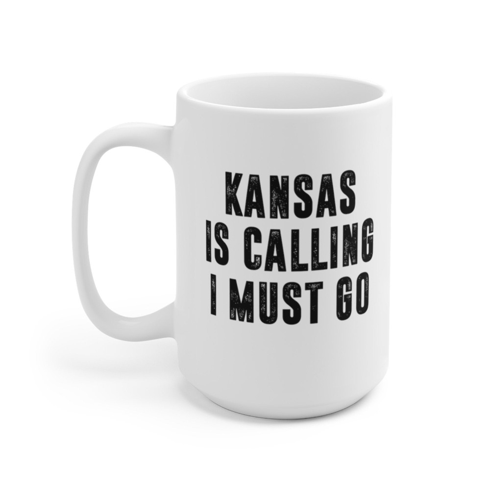 Kansas Is Calling I Must Go Coffee Mug Microwave and Dishwasher Safe Ceramic Cup Moving To Kansas State Tea Hot Chocolate Gift Mug - 8.jpg