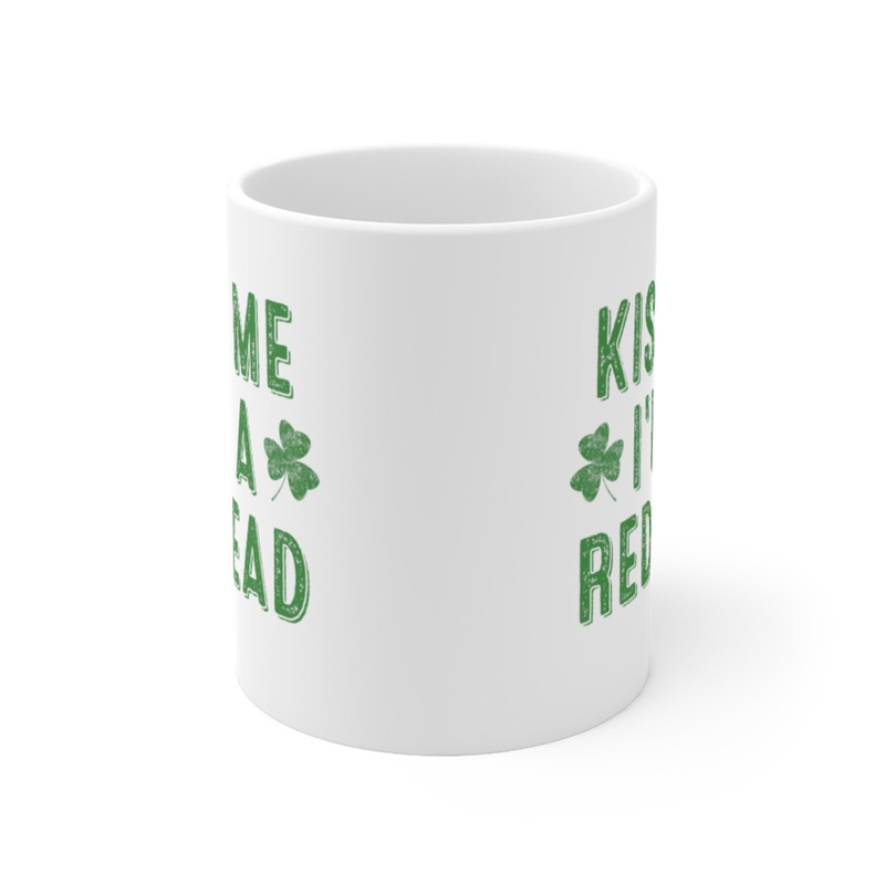 Kiss Me I'm A Redhead Coffee Mug Microwave and Dishwasher Safe Ceramic Cup Irish St Patrick Day Shamrock Tea Hot Chocolate Gift - 6.jpg