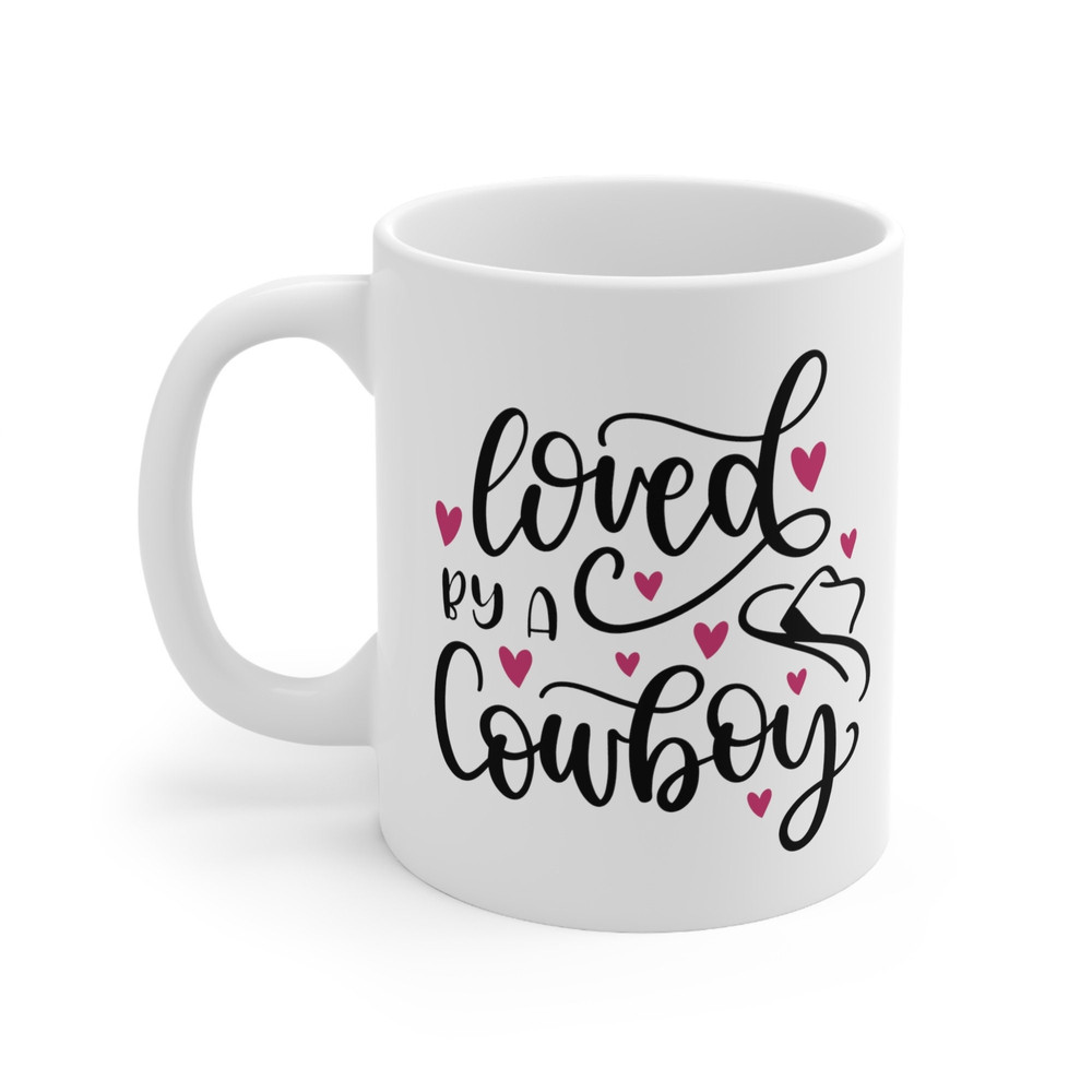 Loved By A Cowboy Coffee Mug Microwave and Dishwasher Safe Ceramic Cup Western Wife Cowgirl I Love My Cowboy Tea Hot Chocolate Gift Mug - 5.jpg