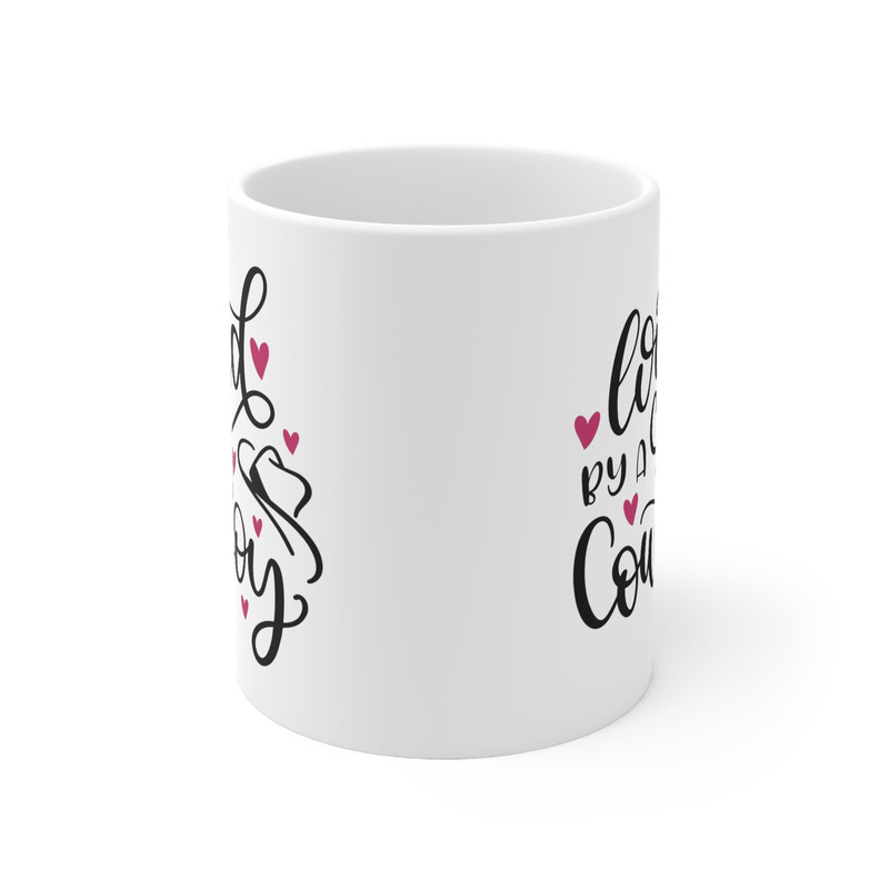 Loved By A Cowboy Coffee Mug Microwave and Dishwasher Safe Ceramic Cup Western Wife Cowgirl I Love My Cowboy Tea Hot Chocolate Gift Mug - 6.jpg
