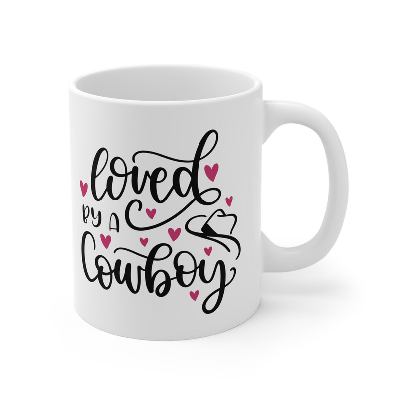 Loved By A Cowboy Coffee Mug Microwave and Dishwasher Safe Ceramic Cup Western Wife Cowgirl I Love My Cowboy Tea Hot Chocolate Gift Mug - 7.jpg