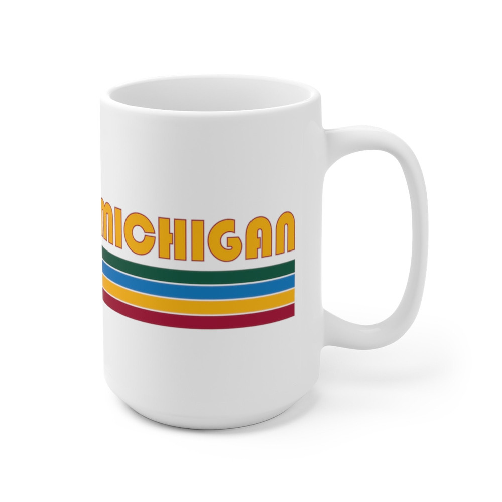 Michigan Coffee Mug  Microwave and Dishwasher Safe Ceramic Cup  Great Lakes State Detroit Grand Rapid Lansing Tea Hot Chocolate Gifts Mugs - 10.jpg