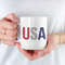 USA Coffee Mug  Microwave and Dishwasher Safe Ceramic Cup  Patriotic United States American Flag July 4th Tea Hot Chocolate Gift Mug - 1.jpg