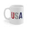 USA Coffee Mug  Microwave and Dishwasher Safe Ceramic Cup  Patriotic United States American Flag July 4th Tea Hot Chocolate Gift Mug - 5.jpg