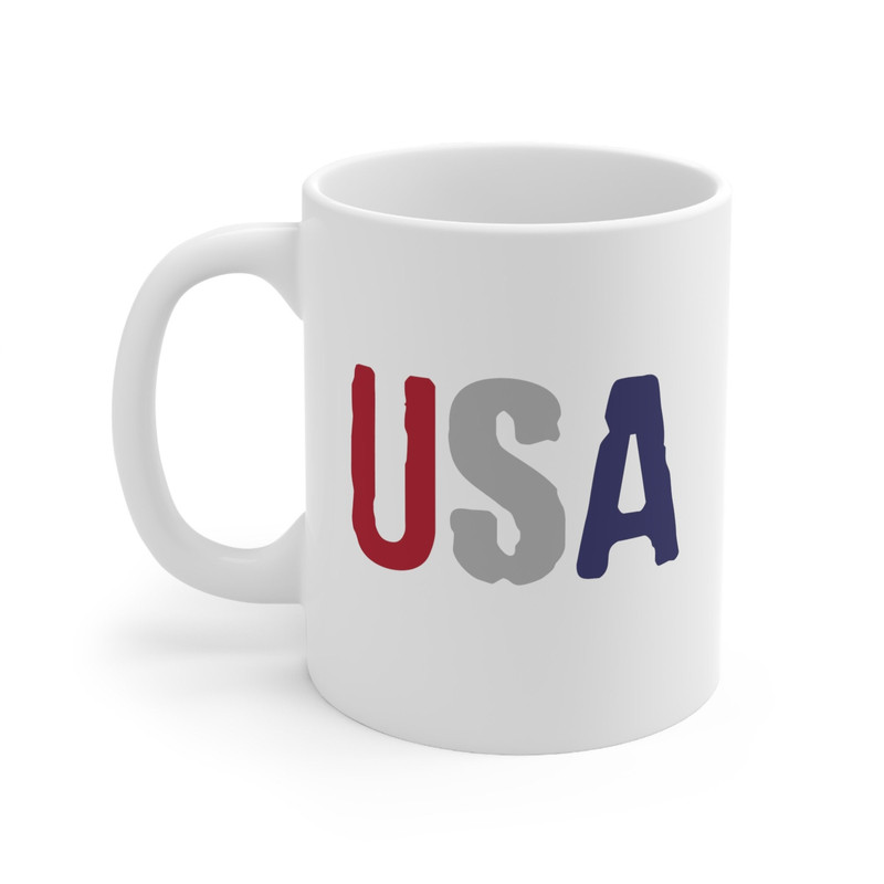 USA Coffee Mug  Microwave and Dishwasher Safe Ceramic Cup  Patriotic United States American Flag July 4th Tea Hot Chocolate Gift Mug - 5.jpg
