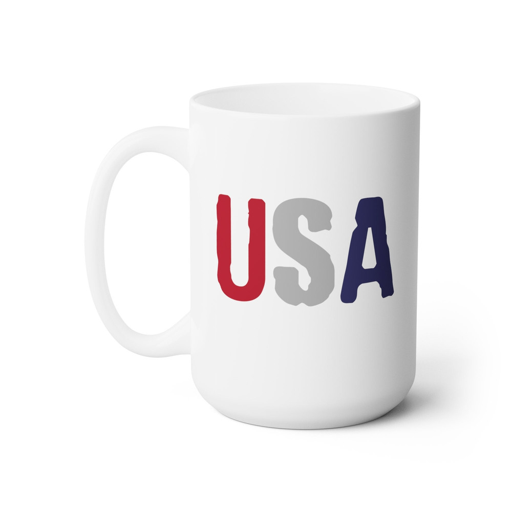 USA Coffee Mug  Microwave and Dishwasher Safe Ceramic Cup  Patriotic United States American Flag July 4th Tea Hot Chocolate Gift Mug - 8.jpg