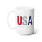 USA Coffee Mug  Microwave and Dishwasher Safe Ceramic Cup  Patriotic United States American Flag July 4th Tea Hot Chocolate Gift Mug - 8.jpg