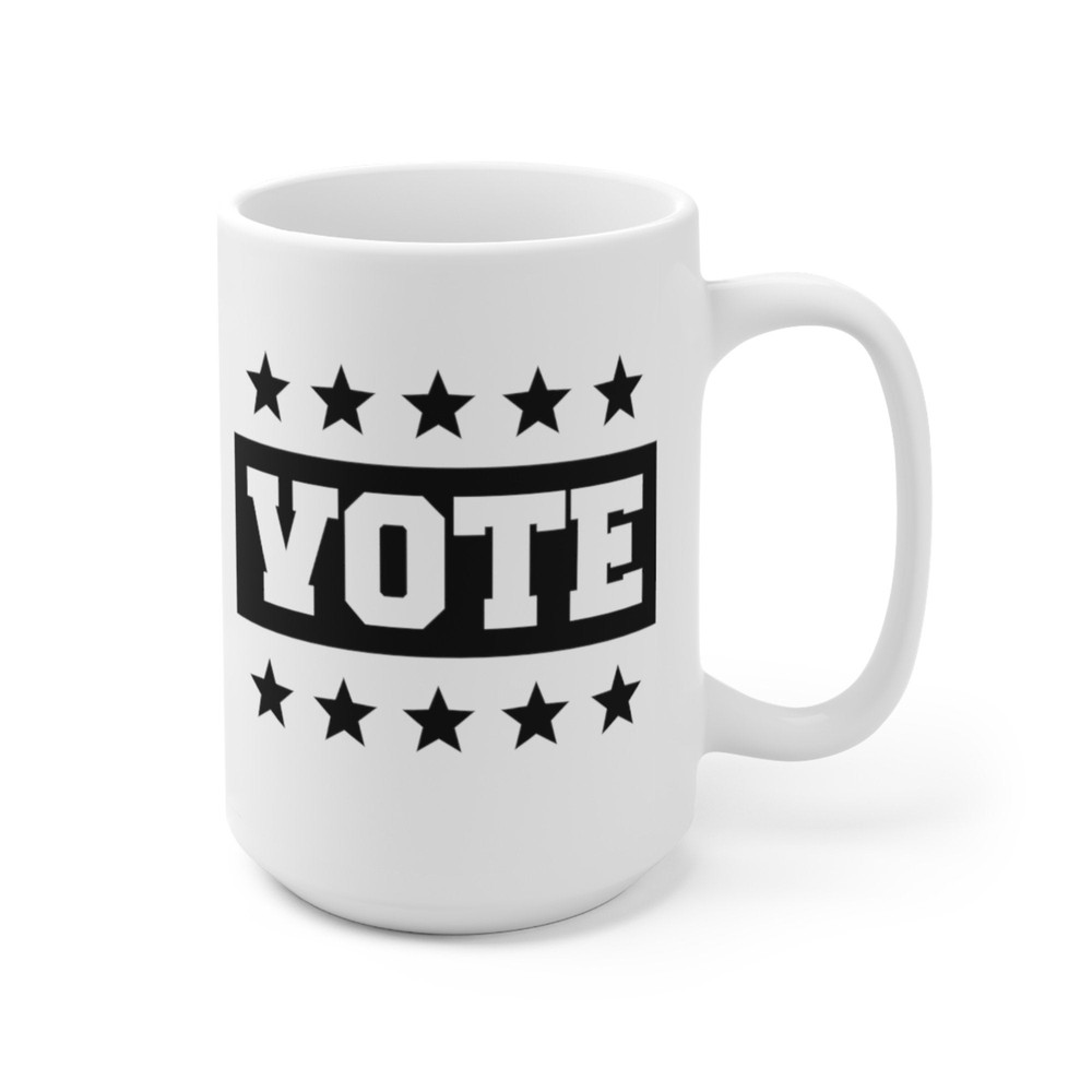 Vote Coffee Mug  Microwave and Dishwasher Safe Ceramic Cup  Political 2022 Midterm Election Day Voter Voting Tea Hot Chocolate Gift Mugs - 10.jpg