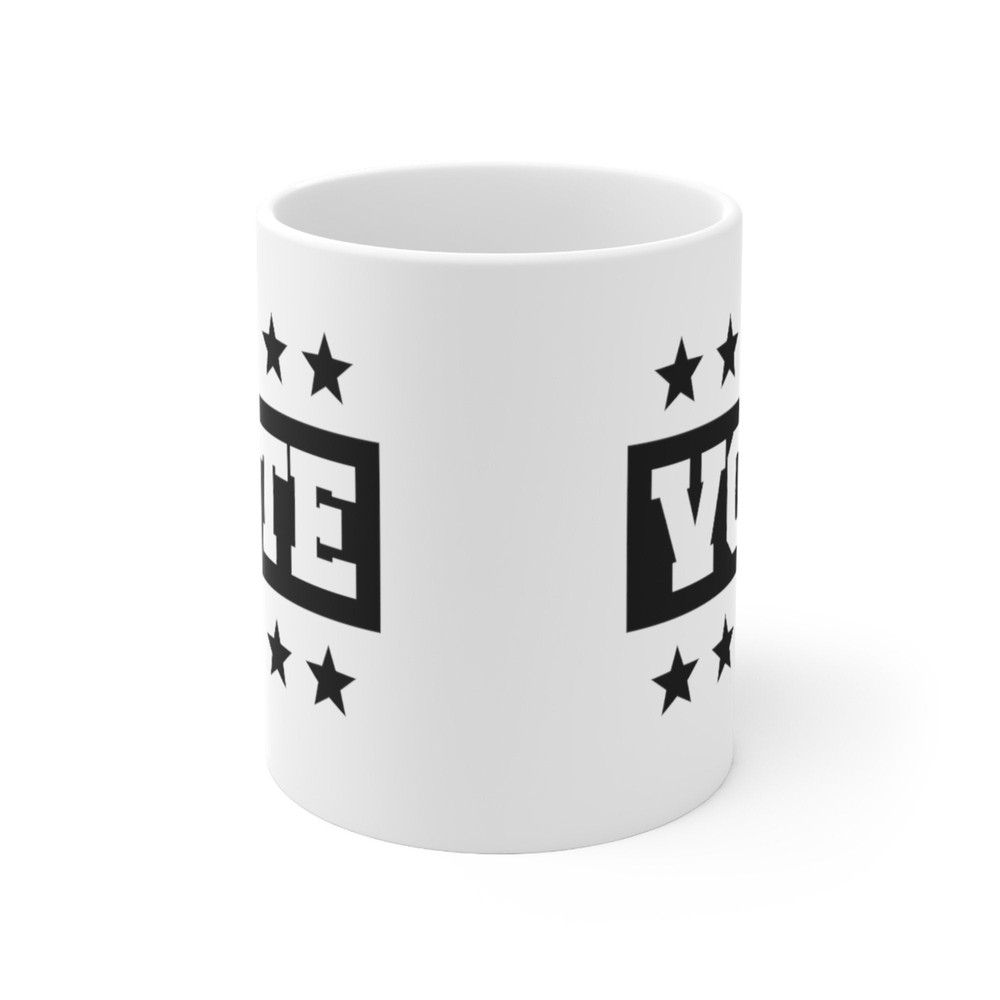 Vote Coffee Mug  Microwave and Dishwasher Safe Ceramic Cup  Political 2022 Midterm Election Day Voter Voting Tea Hot Chocolate Gift Mugs - 6.jpg