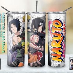 aprilbrimer tumbler, anime manga character wrap skinny tumbler, sublimation straighttapered wrap skinny tumbler
