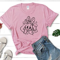 daisy duck shirt, mickey and friends shirt, disneyland shirts, disney