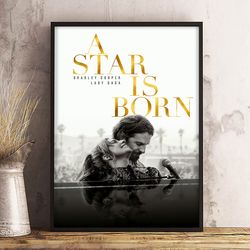movie poster, film poster, star is born poster, wall art, wall decor, prints, home decor, stardust's symphony prints