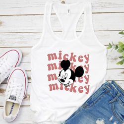 mickey mouse tank top, disneyland tank top, disney shirt, disneyland s