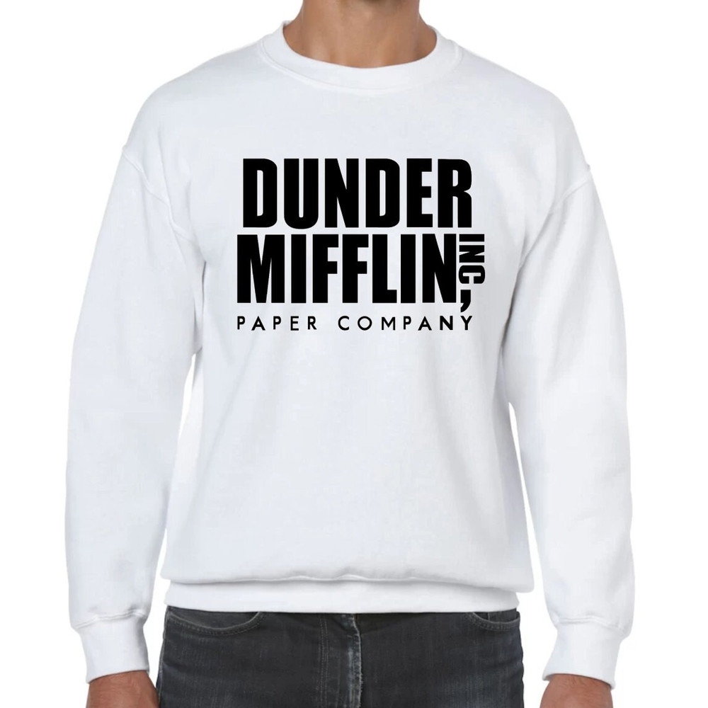 Dunder Mifflin Paper Company Inc American Office TV Show Unisex Cute Funny Soft Cozy Sweatshirt - 2.jpg