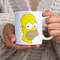 Homer Selfie Picture The Simpsons Comedy TV Show - Novelty Cute Funny Anniversary Birthday Present, 11 - 15 Oz White Coffee Tea Mug Cup - 2.jpg