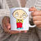 Stewie Showing Finger Family Guy Tv Show Inspired - Novelty Cute Funny Anniversary Birthday Present, 11 - 15 Oz White Coffee Tea Mug Cup - 2.jpg