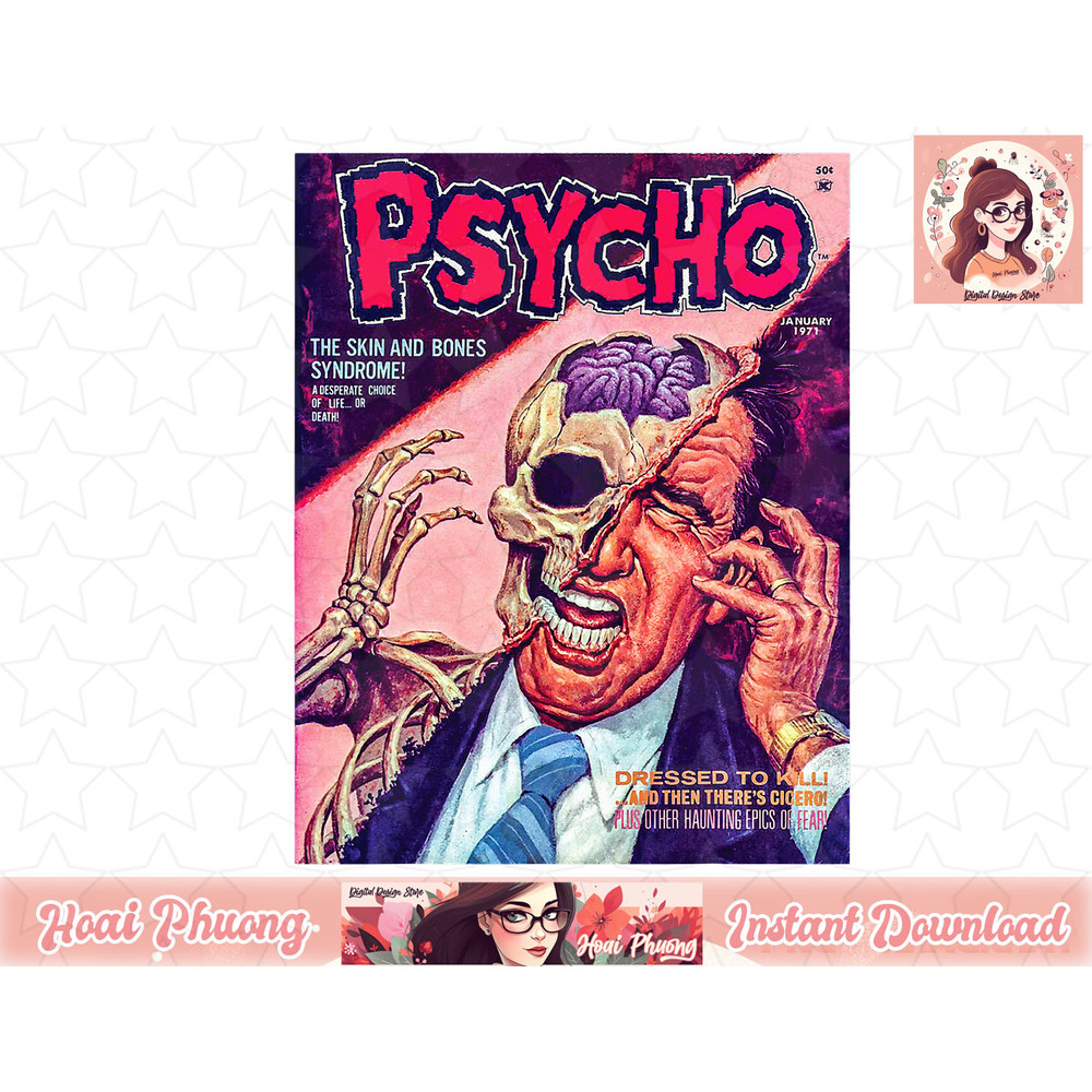 Skull Halloween Horror Vintage Comic Book Retro Funny Scary png, instant download.jpg