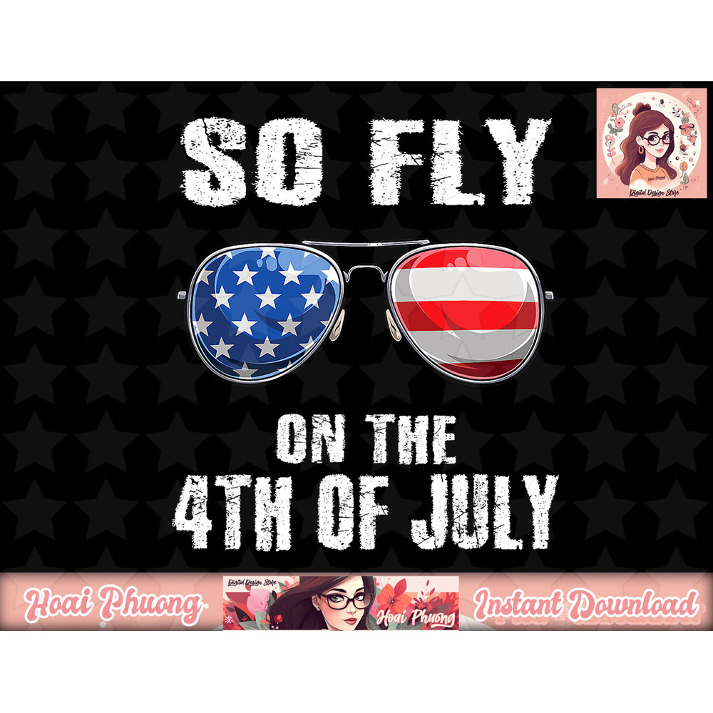So Fly 4th Of July American Flag Sunglasses Boys Kids Teens png, instant download.jpg