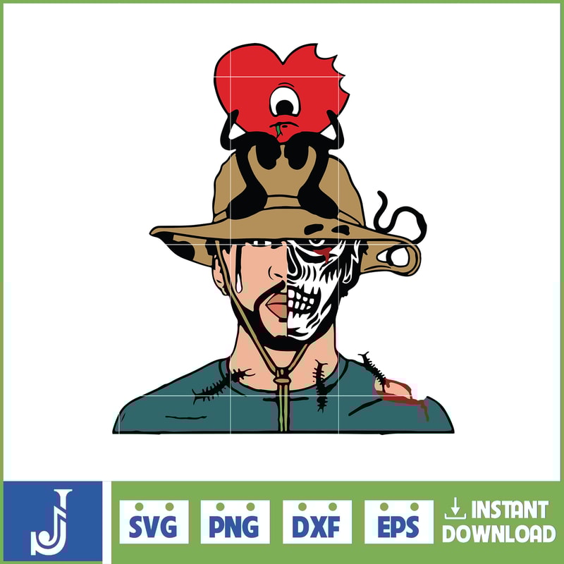 Bad Bunny Halloween Png Bad Bunny Png Bad Bunny Heart Png Un Halloween Sin Ti Png Bad Bunny Horror Png Digital Download (15).jpg