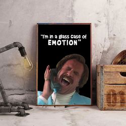 movie poster, film poster, anchorman poster, wall art, wall decor, prints, home decor, anchorman's triumph wall decor