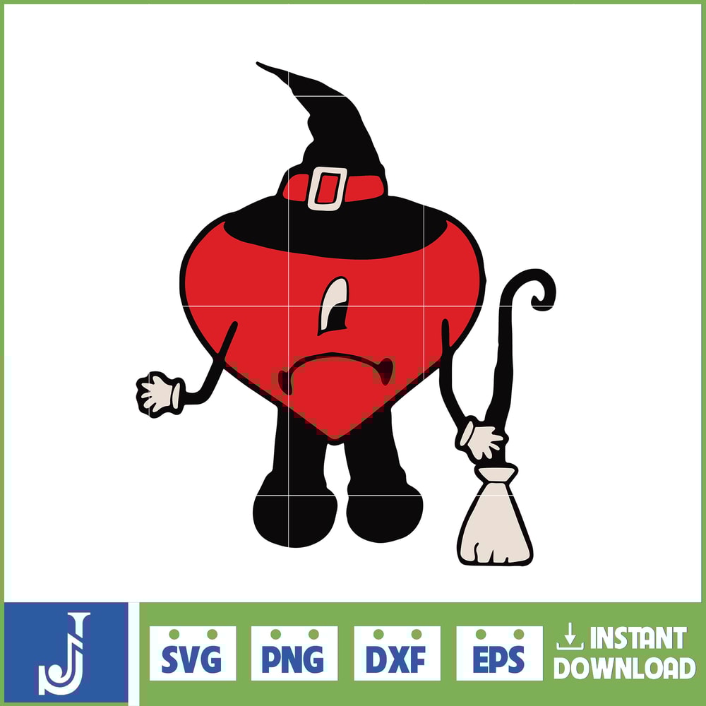 Bad Bunny Halloween Png Bad Bunny Png Bad Bunny Heart Png Un Halloween Sin Ti Png Bad Bunny Horror Png Digital Download (42).jpg