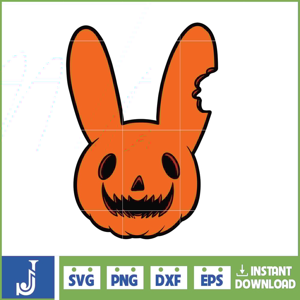 Bad Bunny Halloween Png Bad Bunny Png Bad Bunny Heart Png Un Halloween Sin Ti Png Bad Bunny Horror Png Digital Download (45).jpg