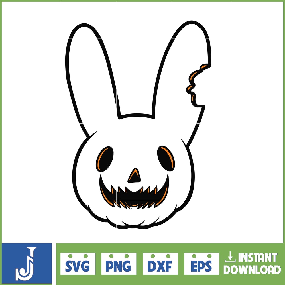 Bad Bunny Halloween Png Bad Bunny Png Bad Bunny Heart Png Un Halloween Sin Ti Png Bad Bunny Horror Png Digital Download (53).jpg