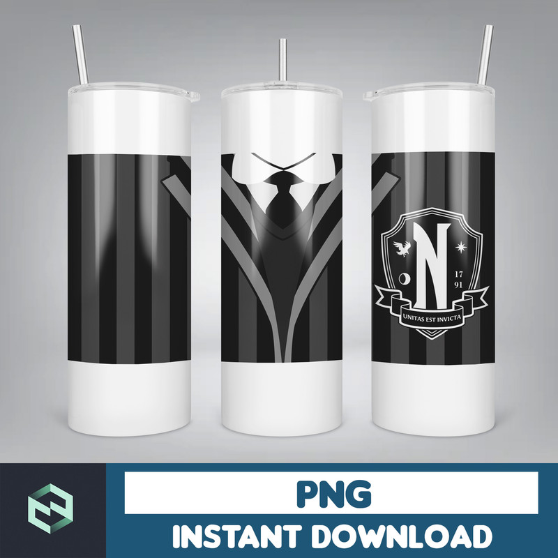 Wednesday Glass Wrap png, Designs Movie Character 16 Oz Libbey Glass Png Sublimation, Movie 16 Oz Libbey Png Wrap Sublimation Instant Download (7).jpg