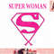 Super Woman (Breast Cancer Awareness) png, instant download.jpg