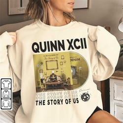 quinn xcii music shirt, 90s y2k merch vintage quinn xcii the people's tour 2023 tickets album the story of us gift for