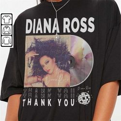 diana ross music shirt, sweatshirt y2k merch vintage 90s the musical legacy tour 2023 tickets album thank you  gift for