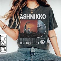 ashnikko music shirt, sweatshirt y2k 90s merch vintage album weedkiller tour 2023 tickets tee l2605m