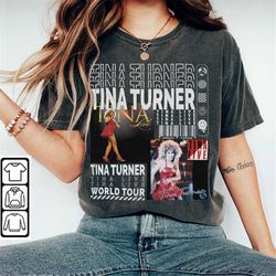 tina turner music shirt, sweatshirt y2k 90s merch vintage album tina live tina turner rip memorial graphic tee gift for